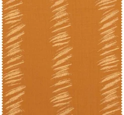 Rico Design Musselin Stoff|Stoff Meterware>Krinkel-Musselin Baumwoll-Stoff mit Gold-Effekt "Transformation" Crush Stipes