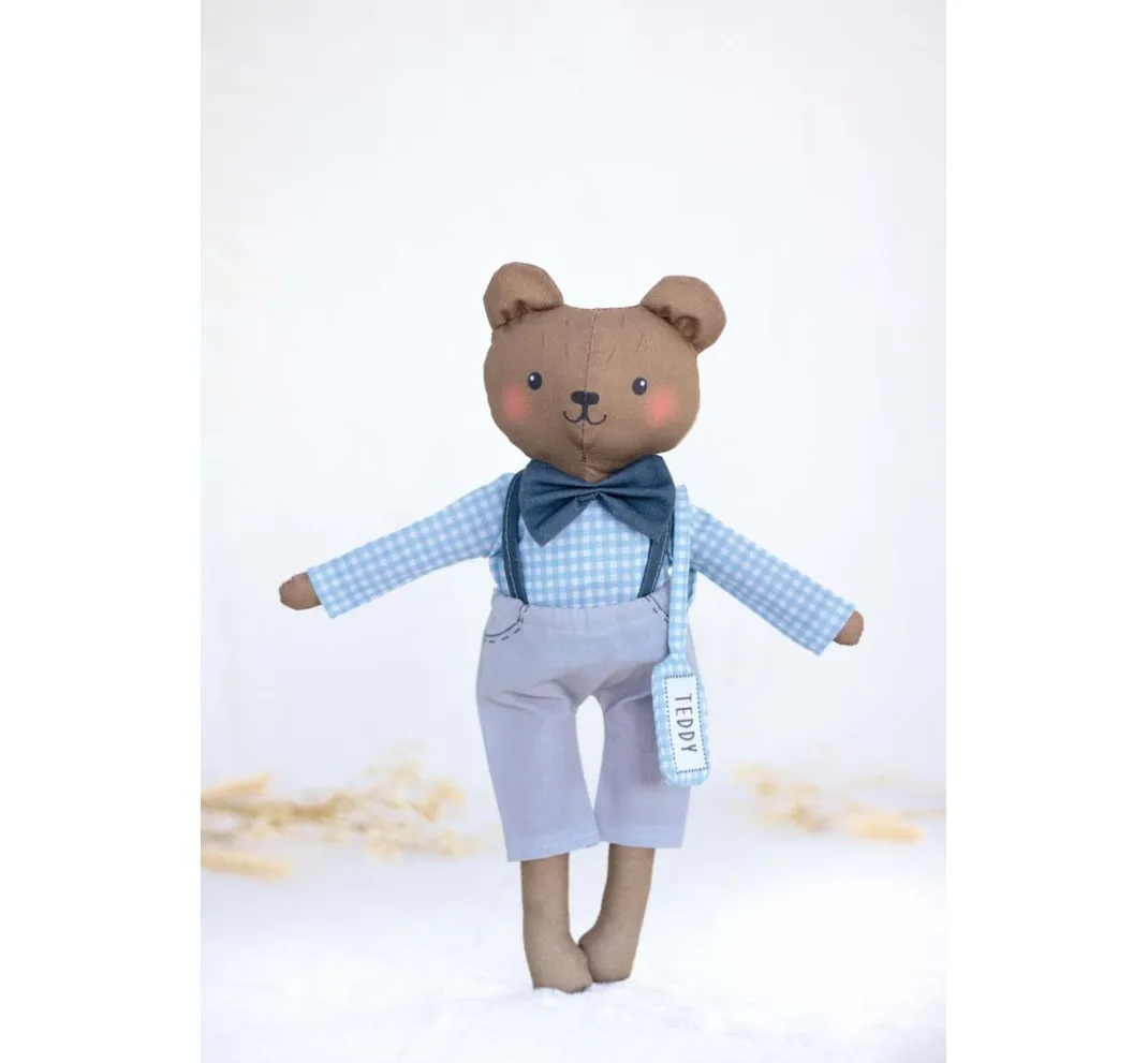 Kinder stafil Näh-Sets|Nähsets>Kuscheltier Nähset Coccolini "Teddy"