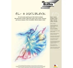 folia Künstlerpapier>Öl-Acrylmalblock