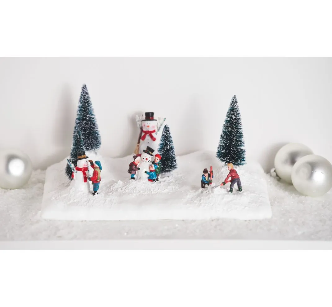 HobbyFun Glitter- Und Schneedeko|Styropor- Und Watteformen>Landschaft aus Styropor mit Schnee