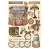 Stamperia Streuteile|Dekoelemente>Lasercut-Motive "Brocante Antiques"