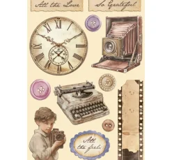 Stamperia Dekoelemente>Lasercut-Motive "Quiet Days"