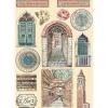 Stamperia Dekoelemente>Lasercut-Motive "Venice City of Art"