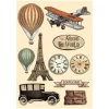 Stamperia Streuteile|Dekoelemente>Lasercut-Motive"Around the World"