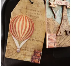 Stamperia Streuteile|Dekoelemente>Lasercut-Motive"Around the World"
