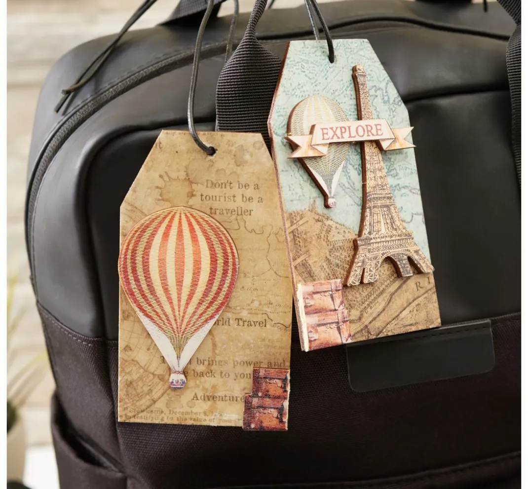 Stamperia Streuteile|Dekoelemente>Lasercut-Motive"Around the World"
