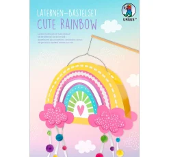 Kinder URSUS Laternen-Bastelsets|Laterne Basteln>Laternen-Bastelset "Cute Rainbow"