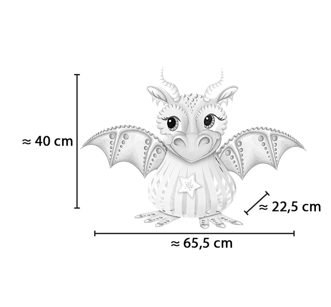 Kinder URSUS Laternen-Bastelsets|Papier>Laternen-Bastelset "Drachenmädchen"