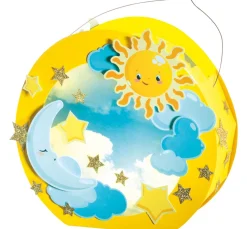 Kinder folia Laternen-Bastelsets|Papier>Laternen-Bastelset "Sonne, Mond und Sterne"