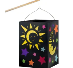 Kinder URSUS Laternen-Bastelsets|Papier>Laternen-Bastelset "Sonne, Mond & Sterne"