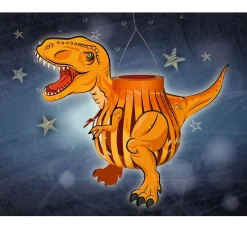 Kinder URSUS Laterne Basteln|Papier>Laternen-Bastelset "T-Rex"