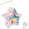 Kinder URSUS Papier|Papier-Bastelsets>Laternen-Bastelset "Twinkle Star Irisierend"