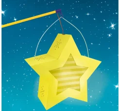 Kinder URSUS Laternen-Bastelsets|Laterne Basteln>Laternen-Bastelset "Twinkle Star"
