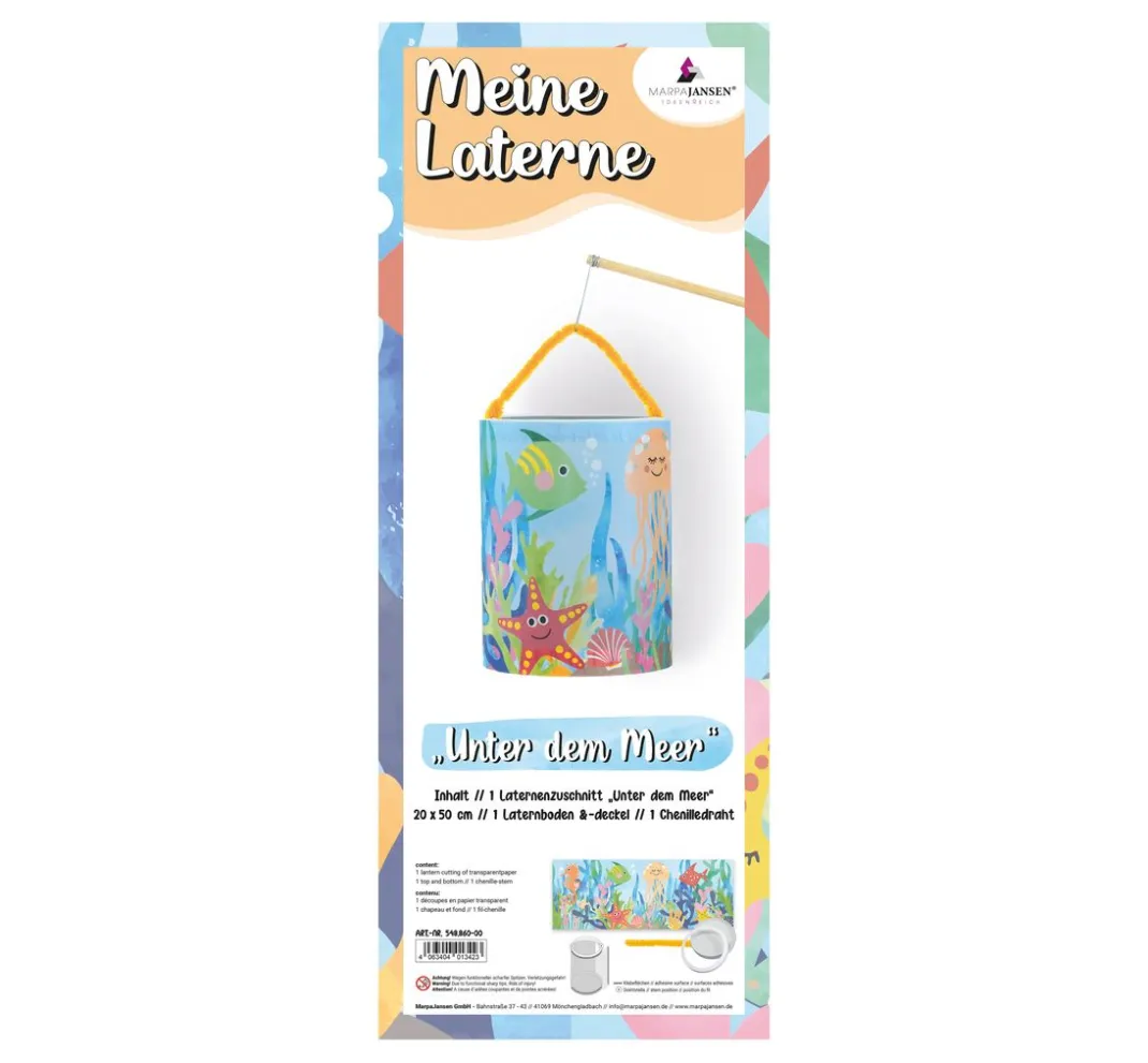 Kinder MarpaJansen Laternen-Bastelsets|Papier>Laternen-Set