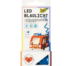 Kinder folia Laterne Basteln|Led-Kerzen & Led-Teelichte>LED Blaulicht inkl. Batterien