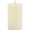 ohne Marke Led-Kerzen & Led-Teelichte|Kerzen Gestalten>LED-Echtwachskerze "12,5 x 7,5 cm", mit Timer