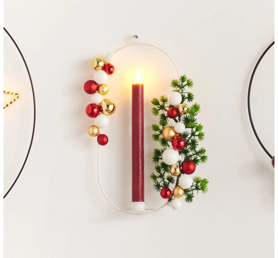 ohne Marke Kerzen Gestalten|Led-Kerzen & Led-Teelichte>LED-Echtwachskerze mit Timer 6/18 Std.