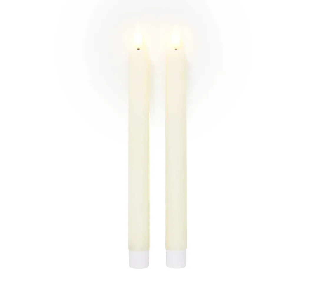 ohne Marke Kerzen Gestalten|Led-Kerzen & Led-Teelichte>LED-Echtwachskerze mit Timer 6/18 Std.
