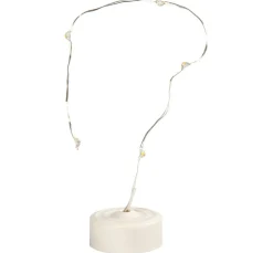 creativ company Led-Kerzen & Led-Teelichte|Lichterketten>LED-Lichterkette mit Batteriedose
