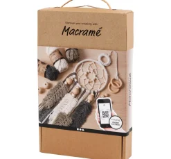 Kinder creativ company Bänder|Handarbeit-Sets>Lernset Makramee "Traumfänger"