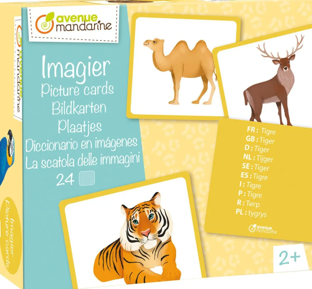 Kinder My Mandarine Weitere Geschenkideen Für Kinder>Lernspiel Bildkarten "Wildtiere"