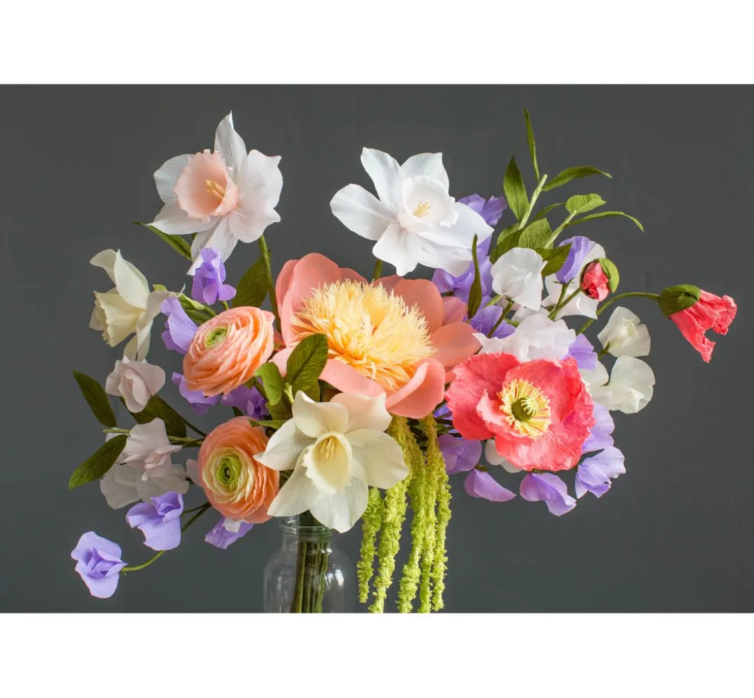 Kinder Werola Krepppapier|Papier>Lia Griffith, Extra feines Krepppapier "Secret Garden"
