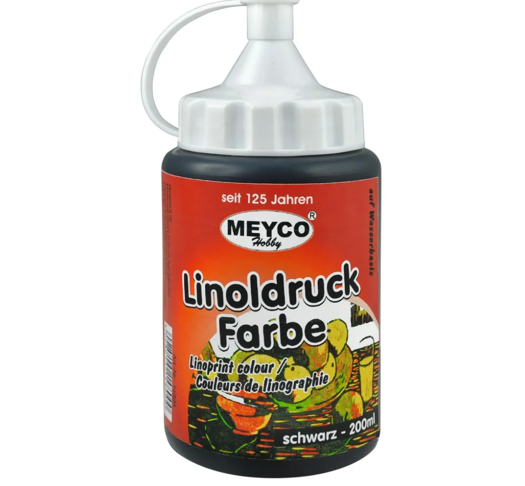 Meyco Linoldruck|Linolfarbe>Linoldruckfarbe, schwarz