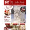ohne Marke Bücher>Magazin DIY Filz + Wolle + Draht Herbst Weihnachten "Retro-Wickelsterne"