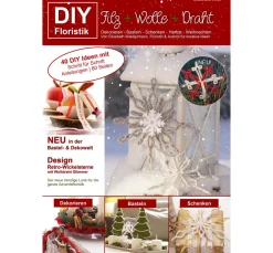 ohne Marke Bücher>Magazin DIY Filz + Wolle + Draht Herbst Weihnachten "Retro-Wickelsterne"