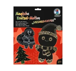 Kinder URSUS Kratzbilder|Kratzbilder>Magische Kratzel-Motive "Weihnachten"