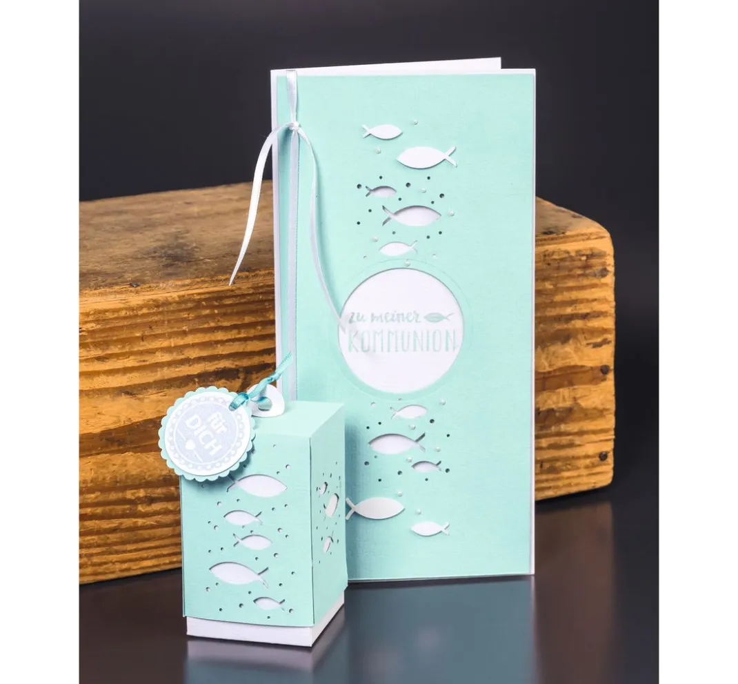 Heyda Motivlocher & Stanzer|Kartengestaltung>Magnet-Stanzer "Fische"