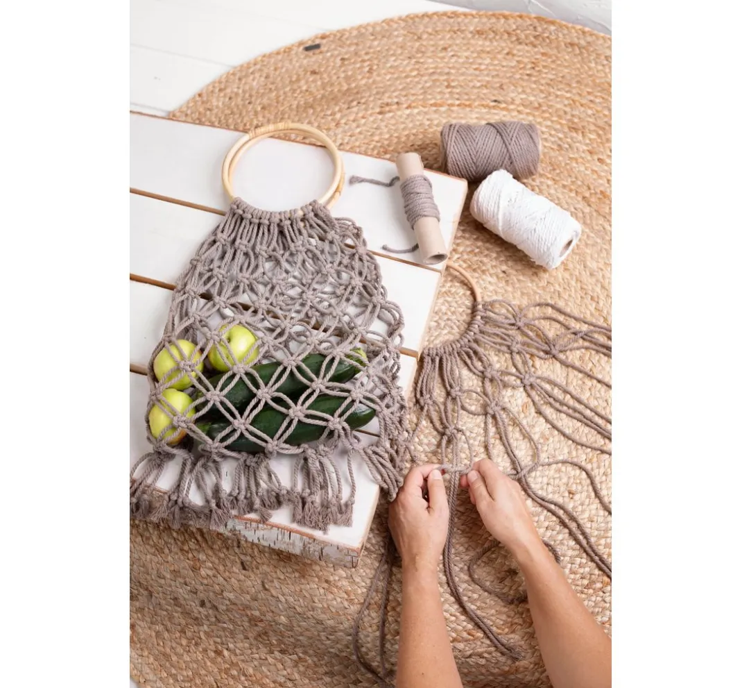 Kinder creativ company Bänder|Makramee>Makramee-Kordel, L 55 m, D 4 mm