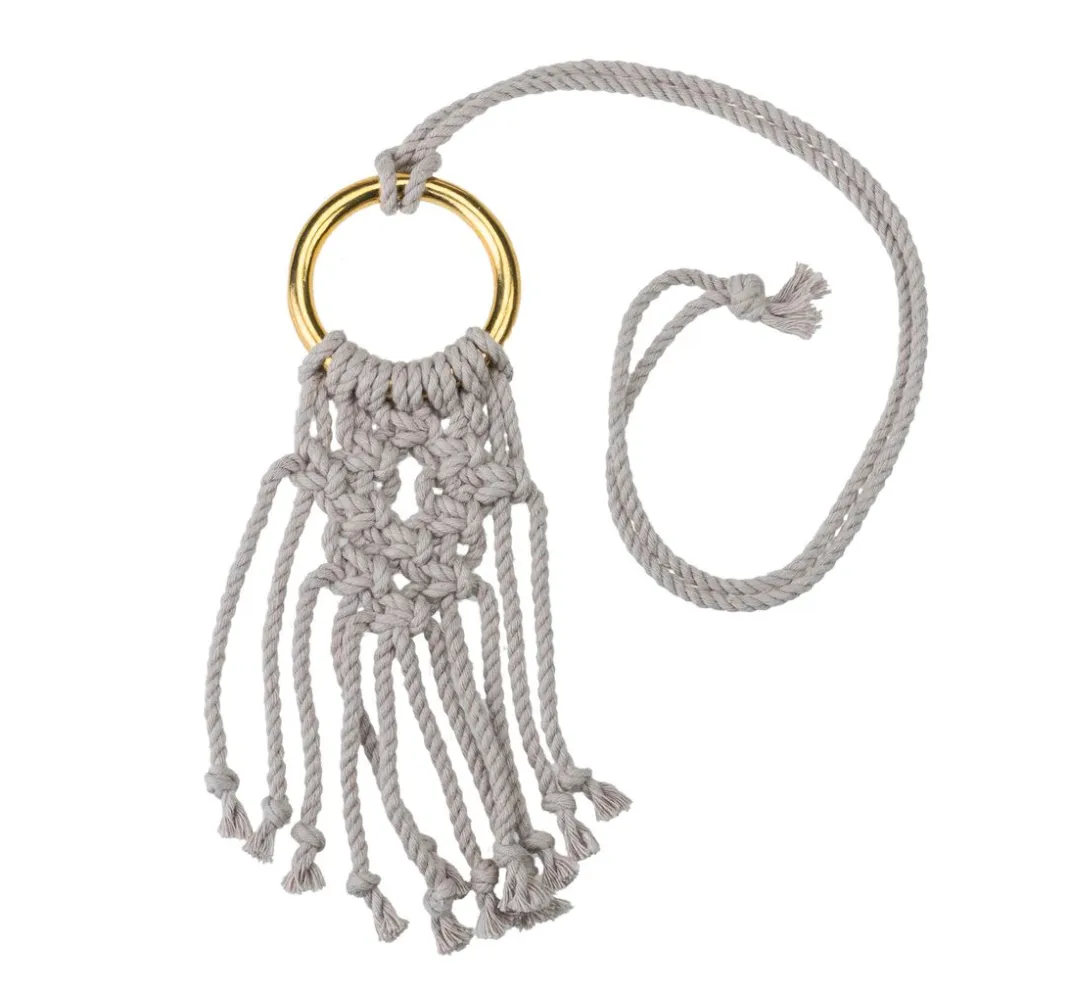 Kinder Topp Bänder|Makramee>Makramee-Schmuckset "With Love"