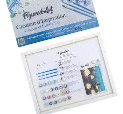 Kinder Figured'Art Malsets|Malen Nach Zahlen>Malen nach Zahlen "Affe mit Kopfhörer"