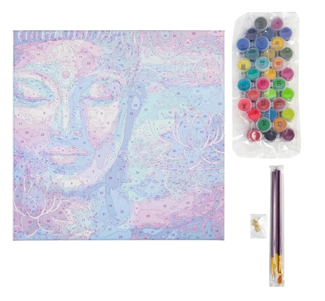 Kinder Craft Buddy Malen Nach Zahlen|Weitere Geschenkideen Für Kinder>Malen nach Zahlen auf Keilrahmen, 30 x 30 cm