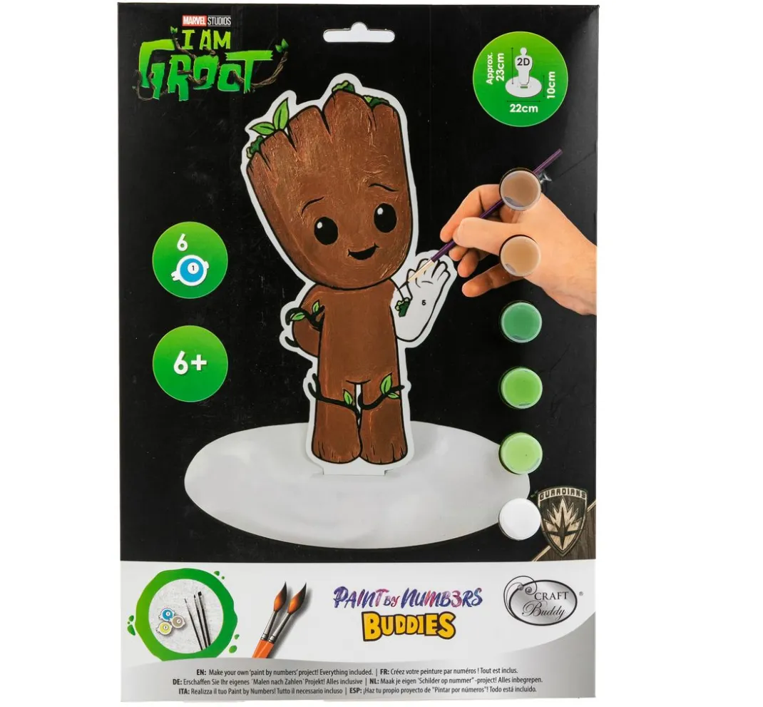 Kinder Craft Buddy Malen Nach Zahlen|Weitere Geschenkideen Für Kinder>Malen nach Zahlen "XL Buddy", 23 cm