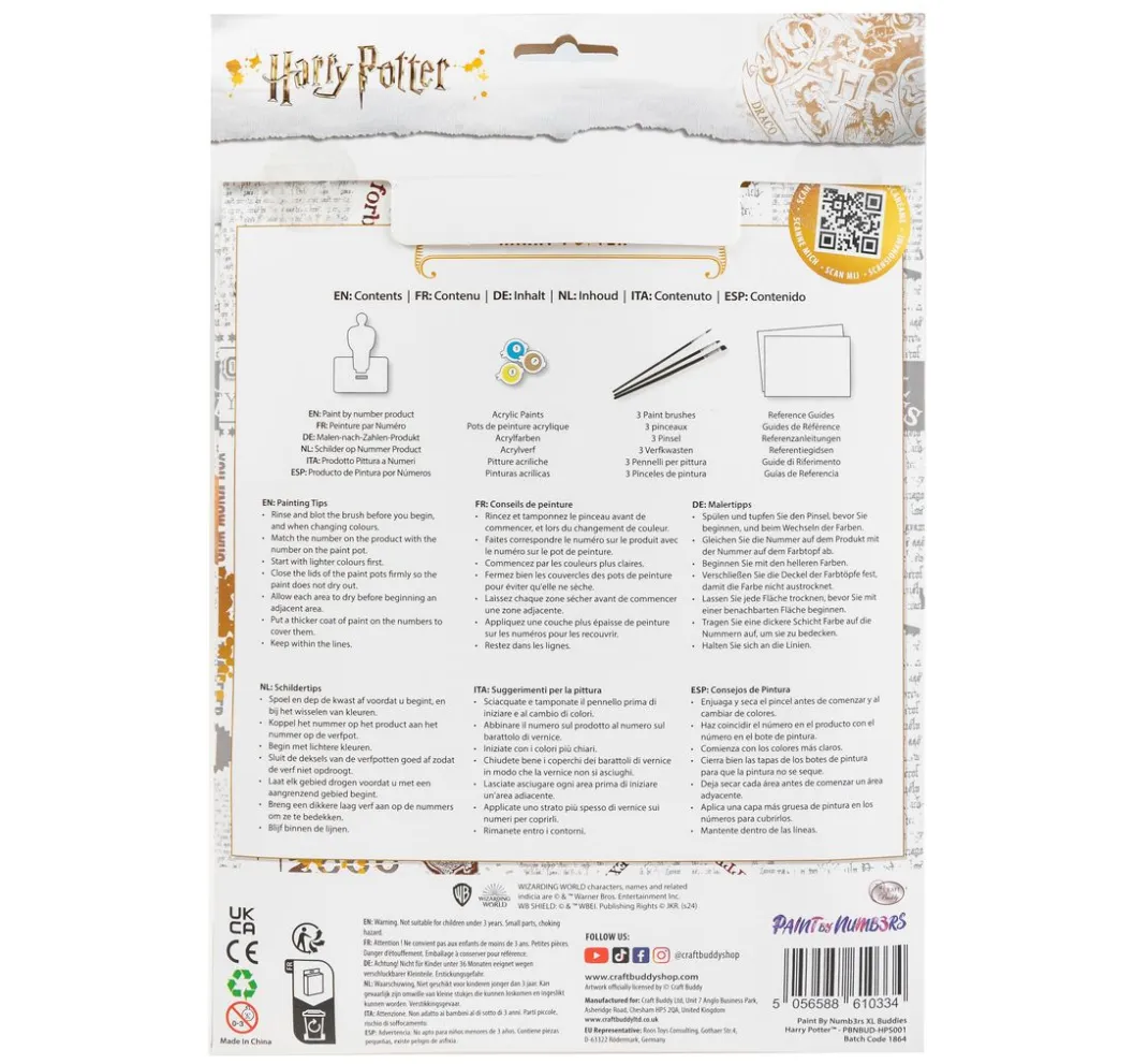 Kinder Craft Buddy Malen Nach Zahlen|Weitere Geschenkideen Für Kinder>Malen nach Zahlen "XL Buddy", 23 cm