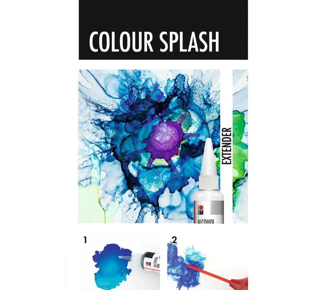 Marabu Künstlerfarbe|Glas- & Porzellanmalfarbe>"Alcohol Ink"