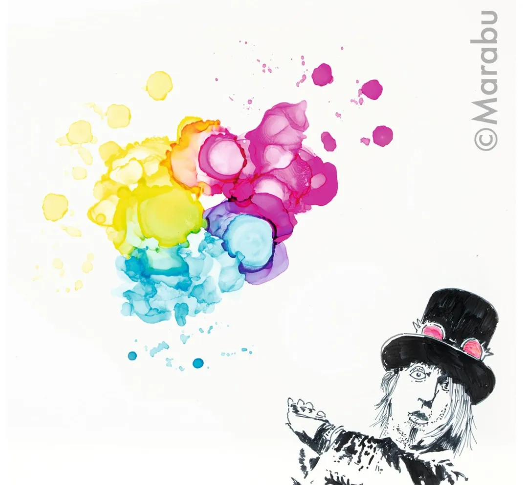 Marabu Künstlerfarbe|Glas- & Porzellanmalfarbe>"Alcohol Ink"