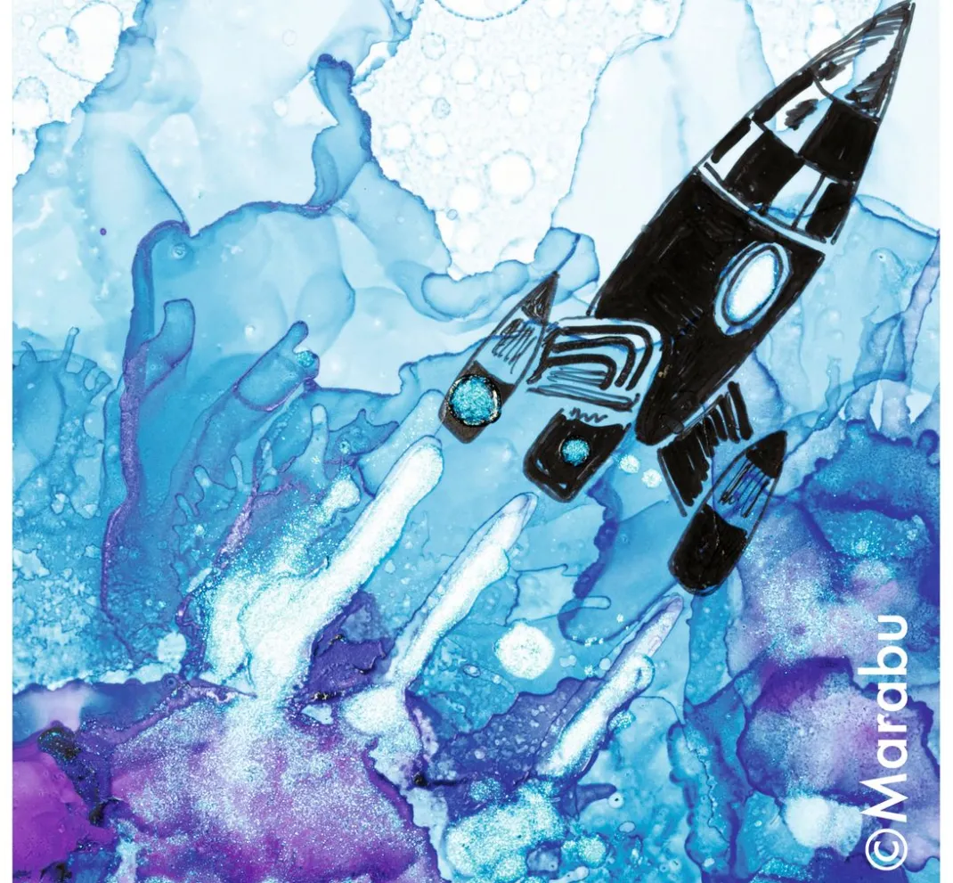 Marabu Künstlerfarbe|Glas- & Porzellanmalfarbe>"Alcohol Ink"