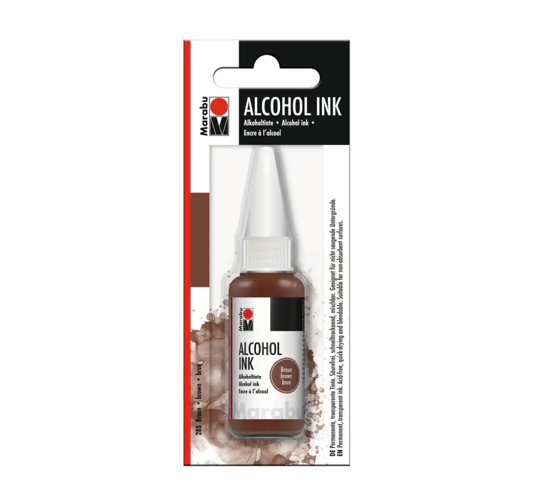 Marabu Künstlerfarbe|Glas- & Porzellanmalfarbe>"Alcohol Ink"