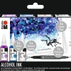 Marabu Farbsets|Künstlerfarbe>Alcohol Ink-Set "UNDERWATER"