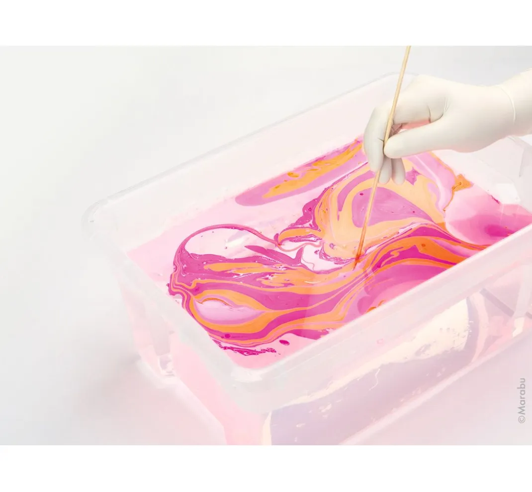 Marabu Marmorieren|Farbsets>EASY MARBLE-Set "NEON"