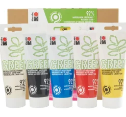 Marabu Malen & Zeichnen|Farbsets>Green Wasserbasierte Alkydfarbe Set BASIC