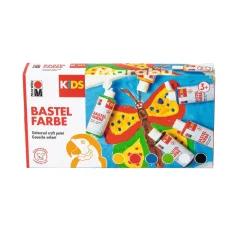 Kinder Marabu Bastelfarbe|Bastelfarbe>KIDS BASTELFARBE, 6er-Set