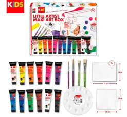 Kinder Marabu Bastelfarbe|Malsets>KiDS Little Artist Maxi Art Box