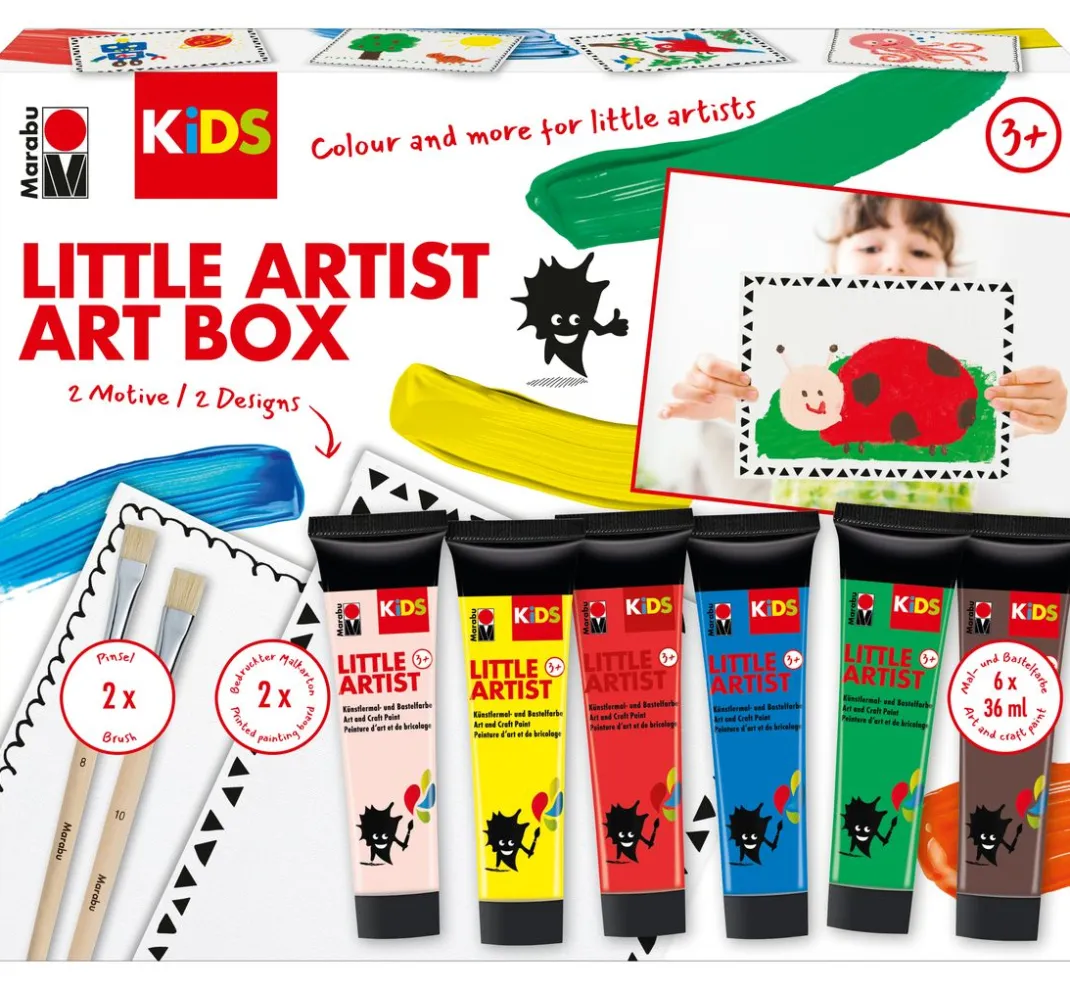 Kinder Marabu Bastelfarbe|Malen & Zeichnen>KiDS Little Artist Art Box
