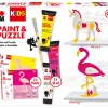 Kinder Marabu Malsets|Deko-Bastelsets>KiDS Little Artist Paint & Puzzle "Flamingo & Einhorn"