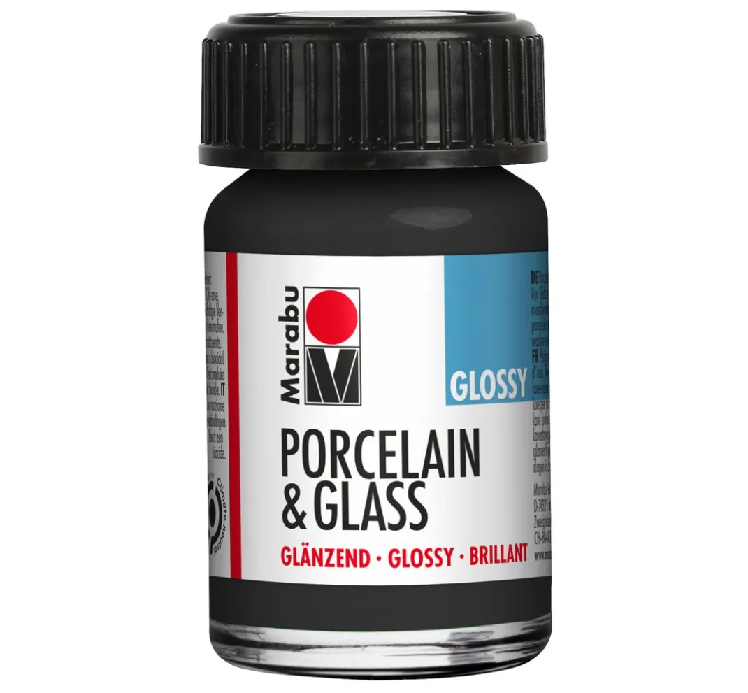 Marabu Glas- & Porzellanmalerei|Glas- & Porzellanmalfarbe>Porcelain & Glass, "Glossy"