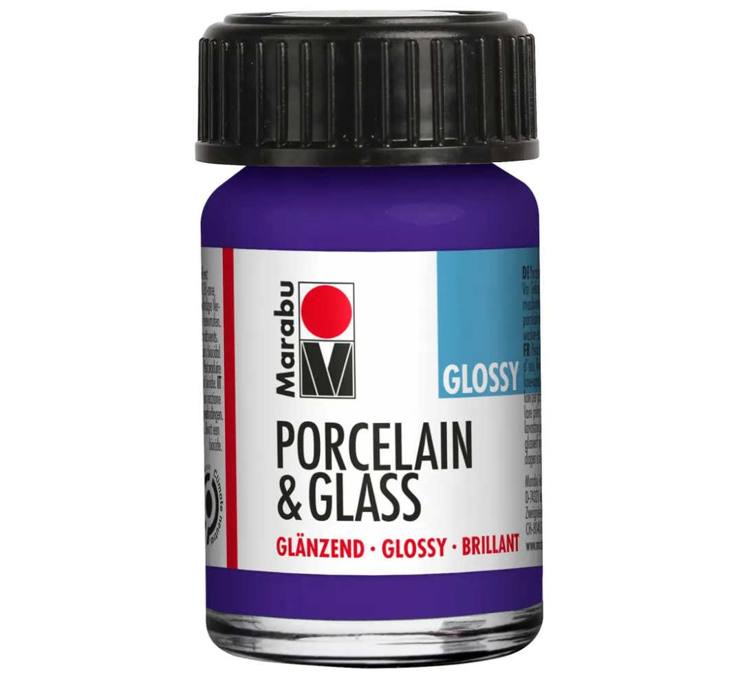 Marabu Glas- & Porzellanmalerei|Glas- & Porzellanmalfarbe>Porcelain & Glass, "Glossy"